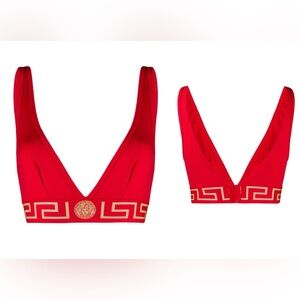 Brand new Greca Border Triangle Bralette